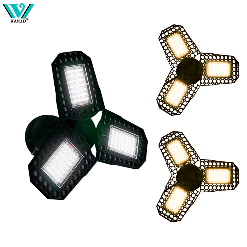 Outdoor Lighting Warehouse - Vervormbare LED-lamp Garagelicht 40W 60W 80W