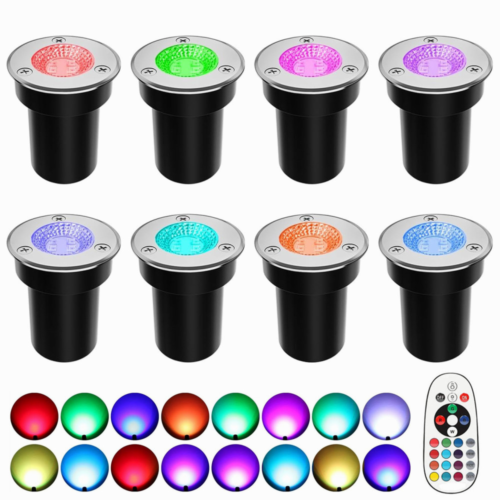Outdoor Lighting Voltage - RGBW Laagspannings LED Tuinverlichting Kleurveranderende Grondlamp