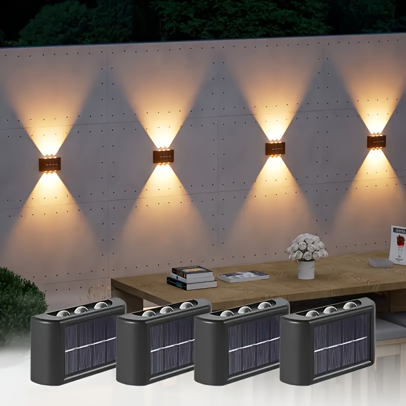 Outdoor Lighting Wall - LED Solarlamp Buiten Waterdicht Solar Wandlamp