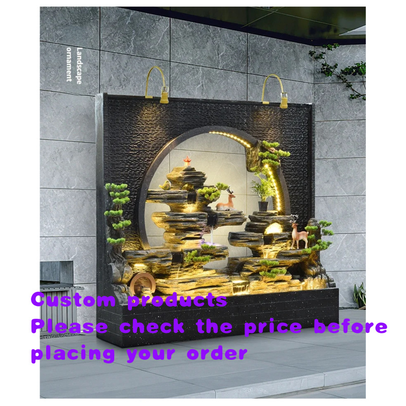 Outdoor Zen Lighting - Wandfontein voor binnen en buiten, rotstuin,