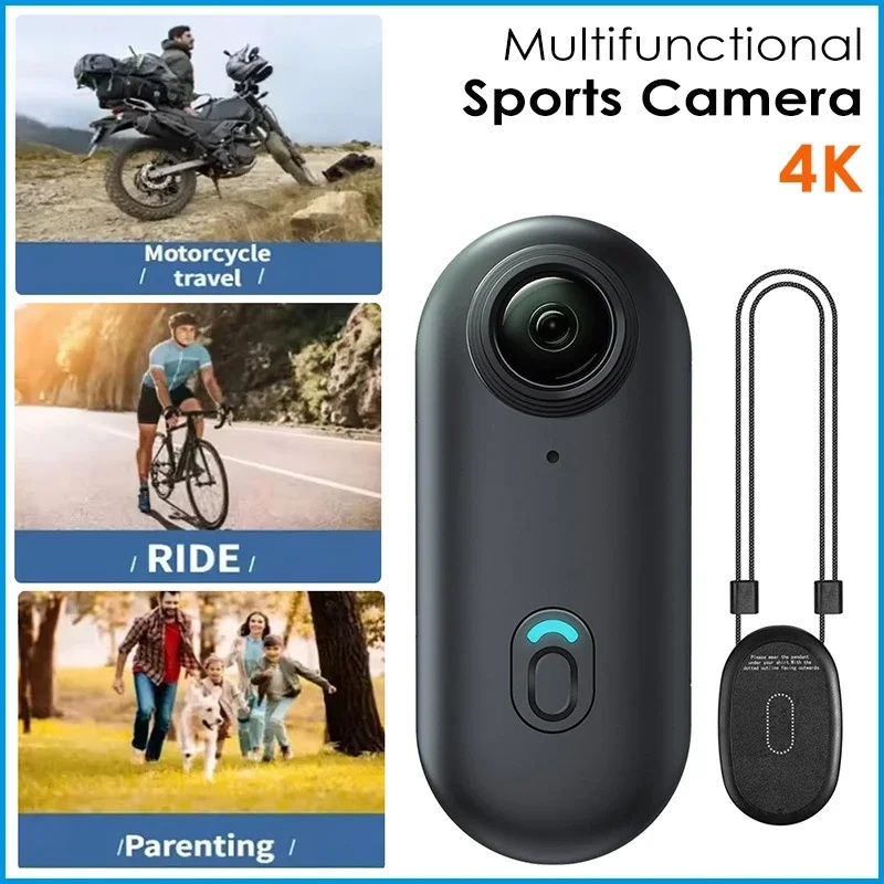 Outdoor Lighting Video Shooting - 4K FHD 1080P Motorfiets Sport Mini