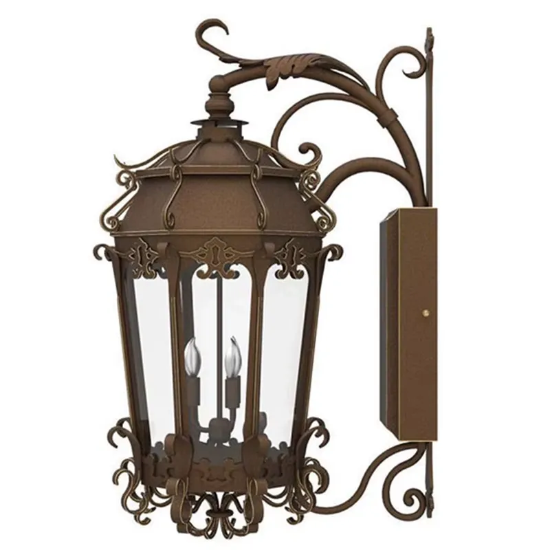 Outdoor Lighting Wall - Buitenwandlampen LED Glas Hotel Grote Rustieke