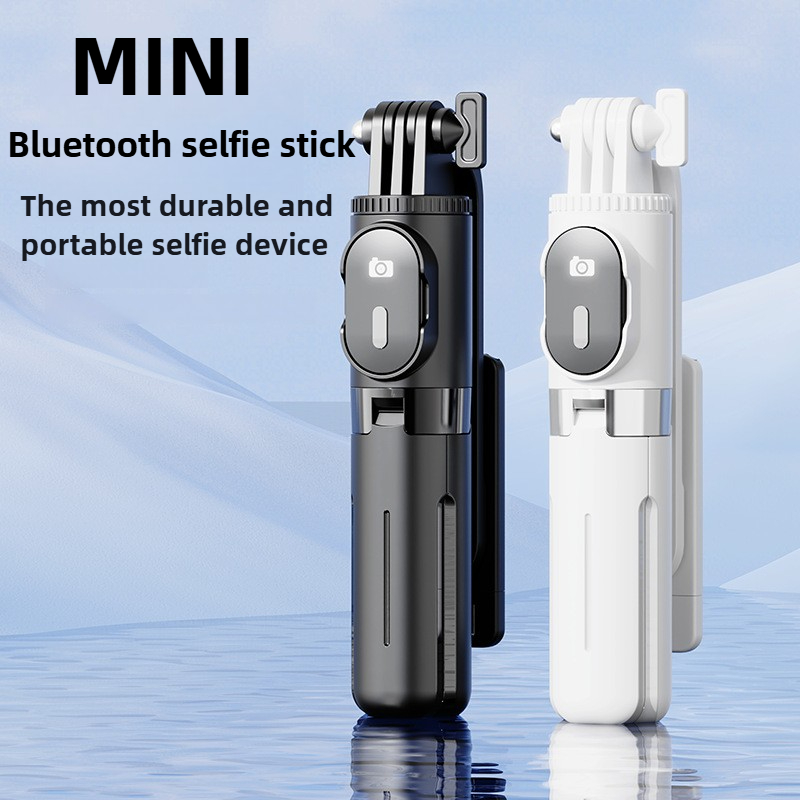Outdoor Lighting Video Shooting - P08Y Selfie Stick-statief, opvouwbare Bluetooth-monopod met