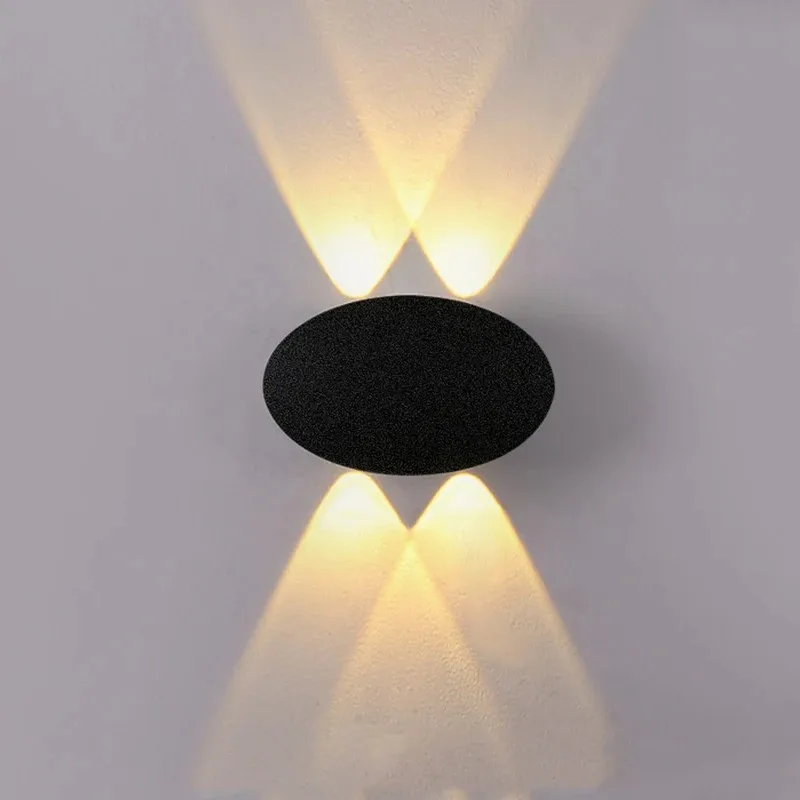 Outdoor Lighting Voltage - Moderne eenvoudige LED 4W ovale buiten-