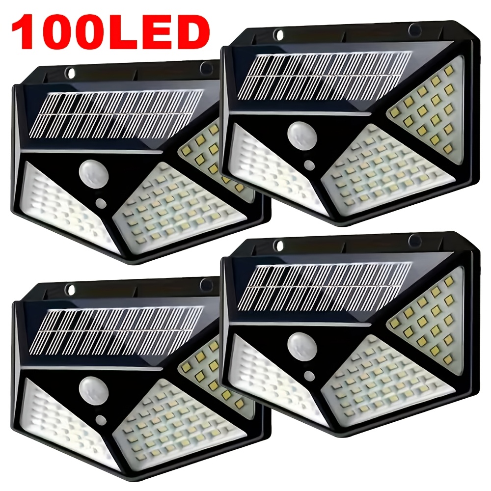 Outdoor Lighting Wall - 100LED buitenlamp op zonne-energie, buitenlamp met