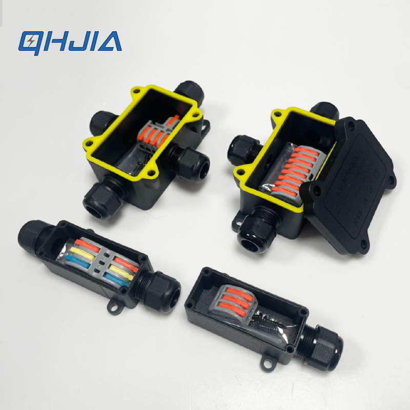 Outdoor Lighting Junction - IP68 waterdichte aansluitdoos PA66 snel aansluitklemmenblok