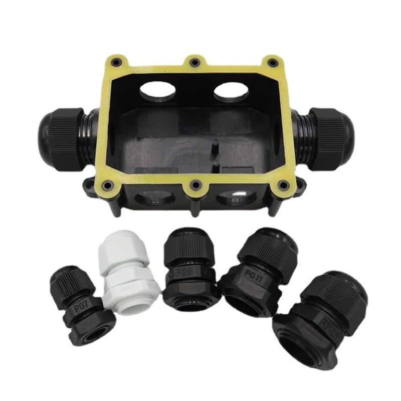 Outdoor Lighting Junction - G713 IP68 waterdichte aansluitdoos 6 kabelpoorten