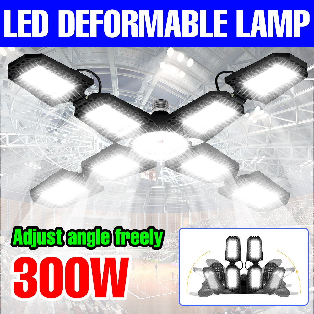 Outdoor Lighting Warehouse - 300W LED Garagelamp E27/E26 Gloeilamp AC220V