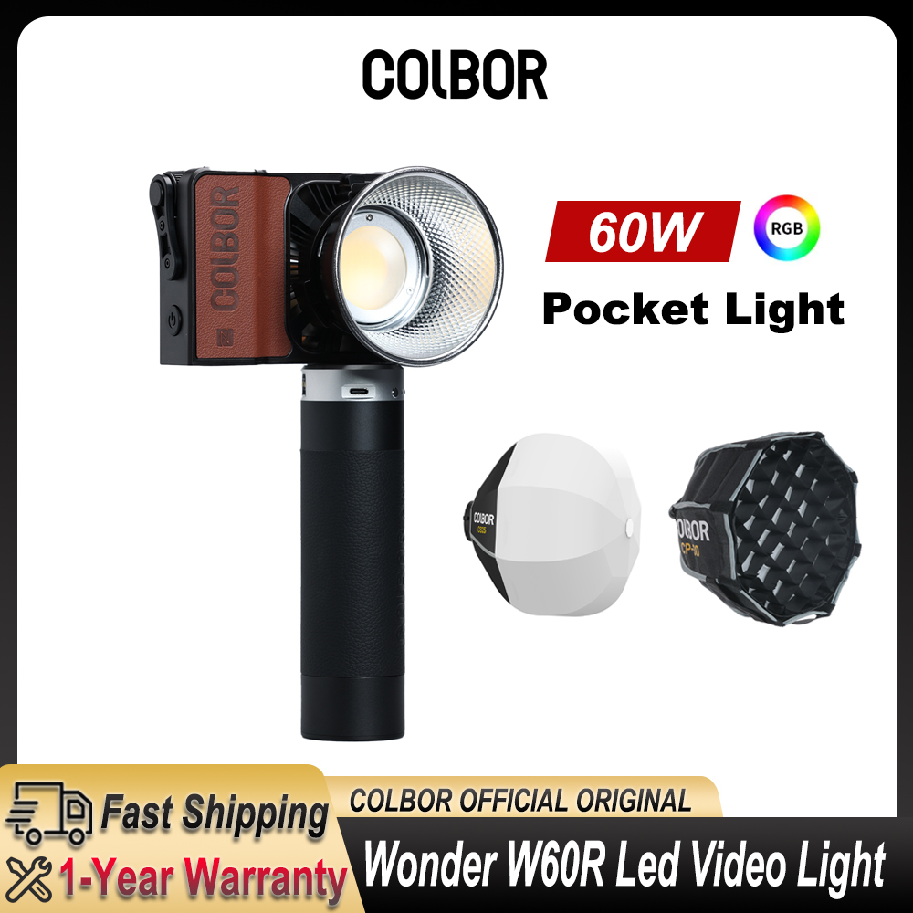 Outdoor Lighting Video Shooting - Colbor Wonder W60 RGB LED-videolamp Zakfotografie