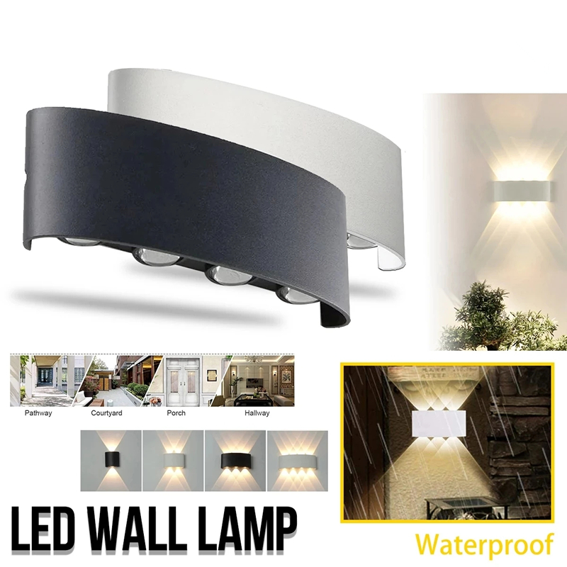 Outdoor Lighting Amazon - Moderne Led Wandlamp Outdoor Trap Lichtpunt