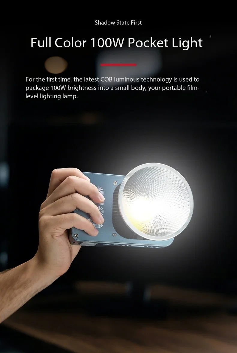 2026 Bestseller S100 100W COB  - Outdoor Lighting Video Shooting recensie en prijs