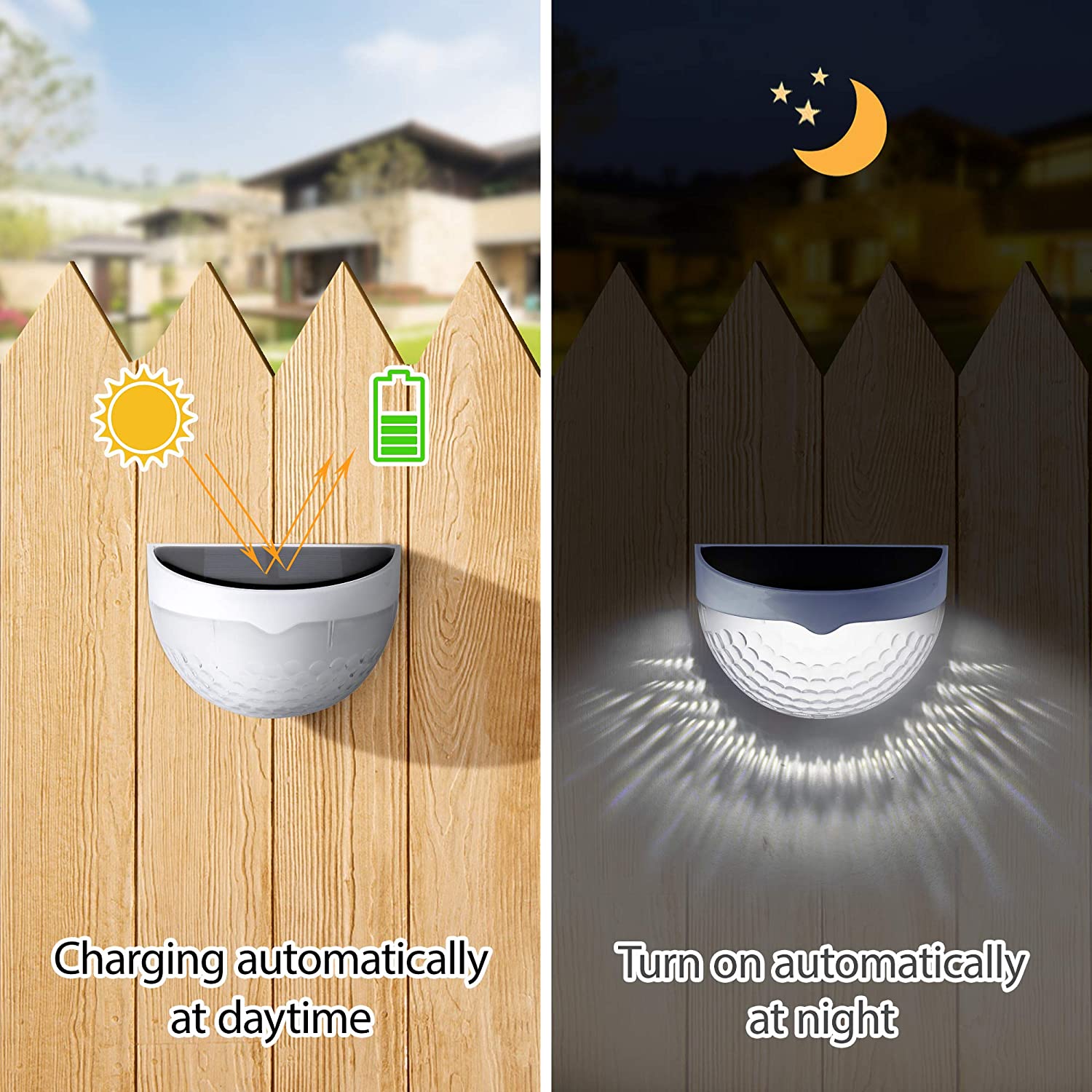 LED-zonnelicht Buitenwandlampe - Outdoor Lighting Amazon recensie en prijs