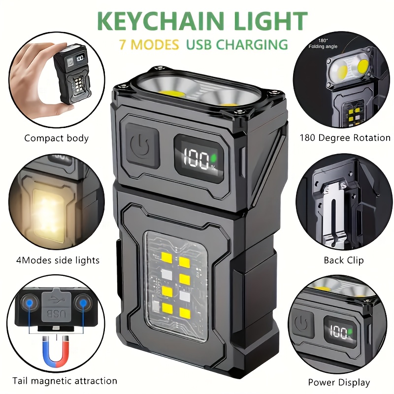Mini oplaadbare LED-zaklamp Dr - Zinc Outdoor Lighting recensie en prijs