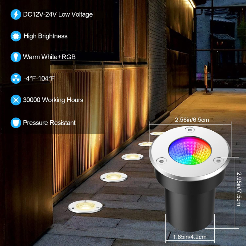RGBW Laagspannings LED Tuinver - Outdoor Lighting Voltage recensie en prijs