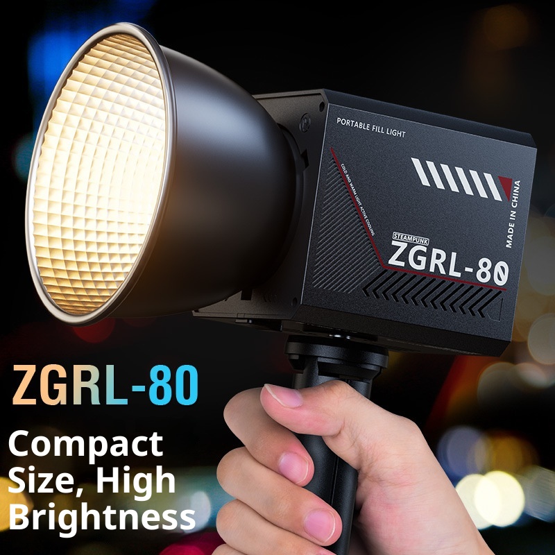 ZGRL80 80W COB Handheld Video  - Outdoor Lighting Video Shooting recensie en prijs