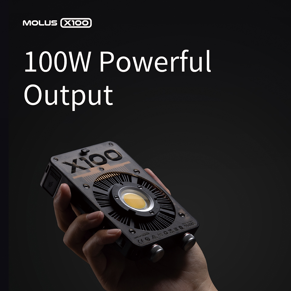 ZHIYUN MOLUS X100 100W COB Fot - Outdoor Lighting Video Shooting recensie en prijs