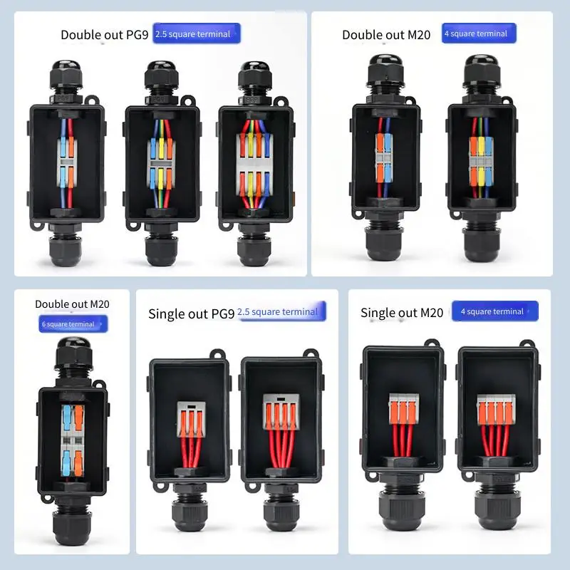 Waterdichte buitenkabelklemmen - Outdoor Lighting Junction recensie en prijs