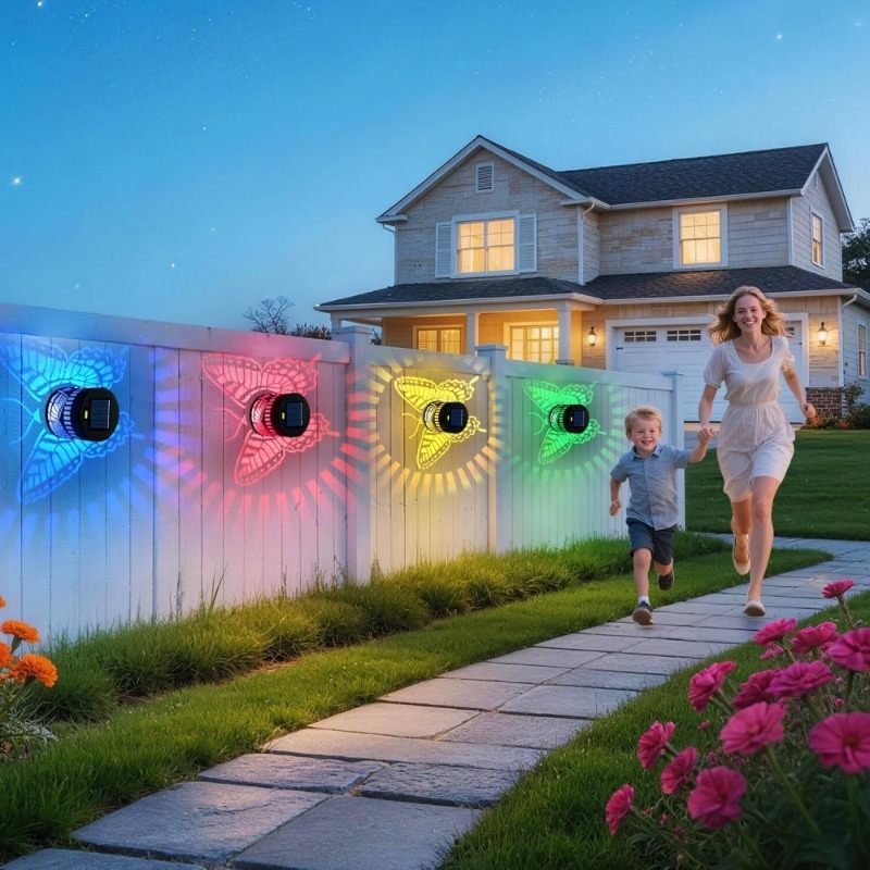 Decoratieve zonne-vlinderlampe - Deck Step Light recensie en prijs