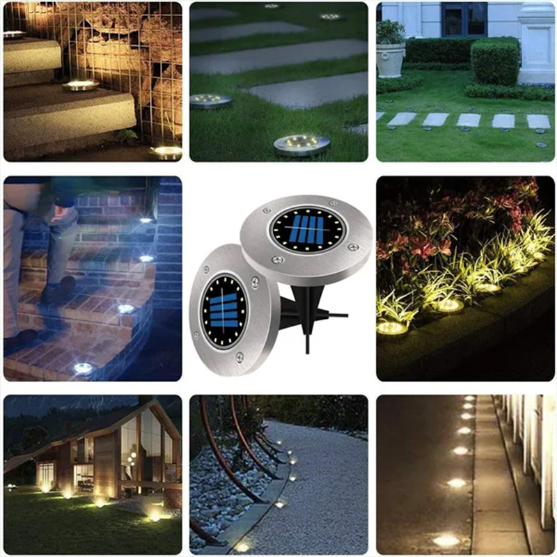 8/20 LED Solar Ground Lights W - Outdoor Lighting Under Deck recensie en prijs