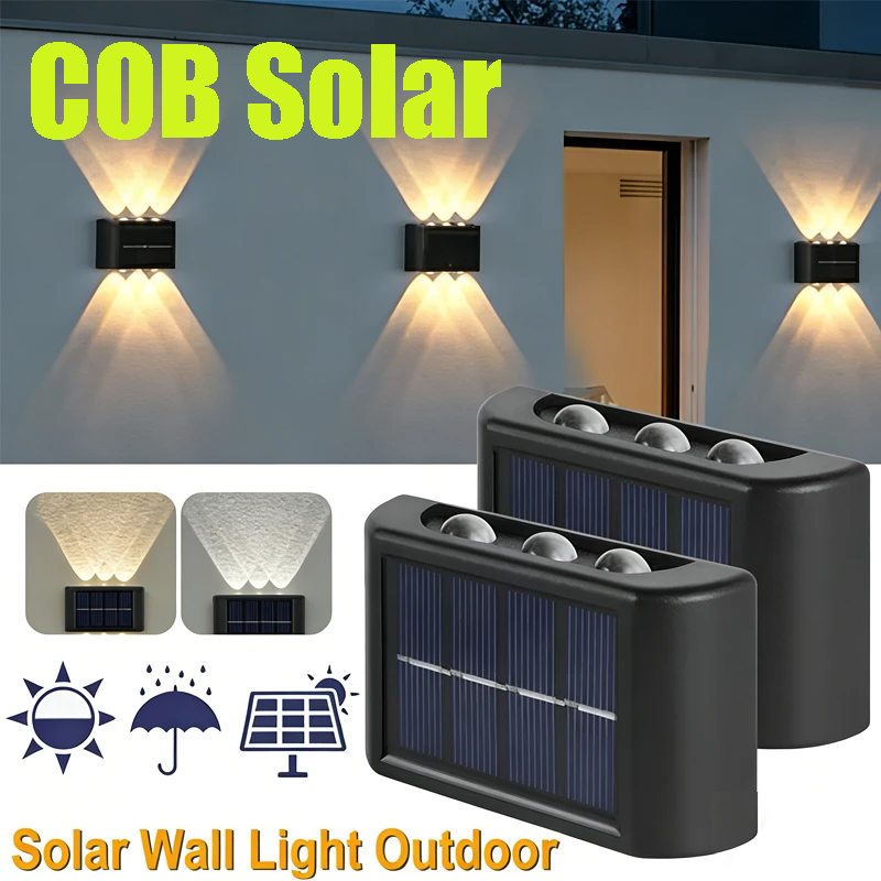 COB Solar Wandlamp Buiten Wate - Outdoor Lighting Wall recensie en prijs