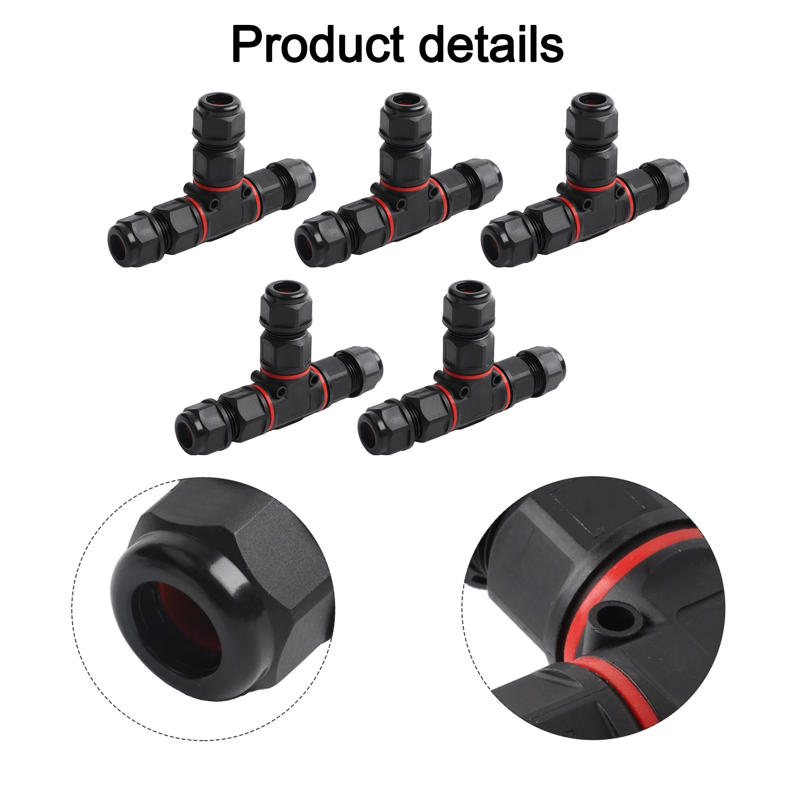 5 stuks IP68 waterdichte 3-pin - Outdoor Lighting Junction recensie en prijs