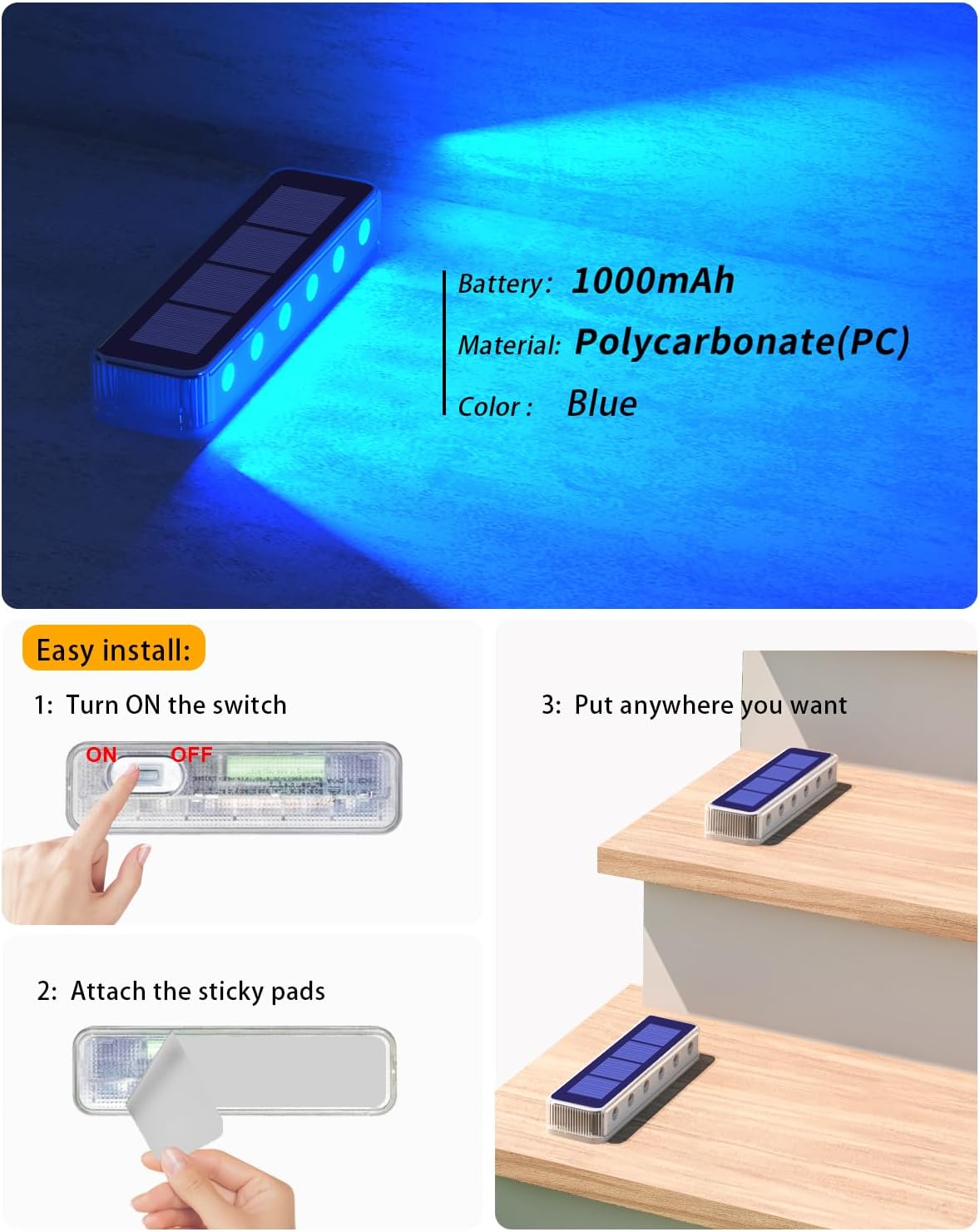 Outdoor zonne-dekverlichting L - Deck Step Light recensie en prijs