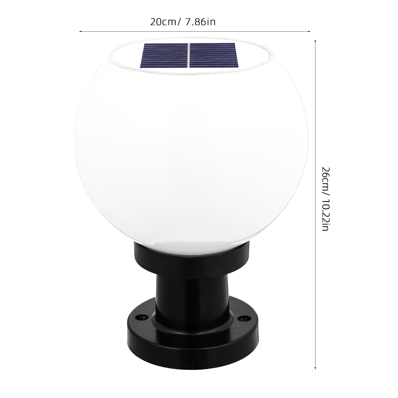 Ronde LED Solar Wandlamp Buite - Outdoor Lighting Wall recensie en prijs