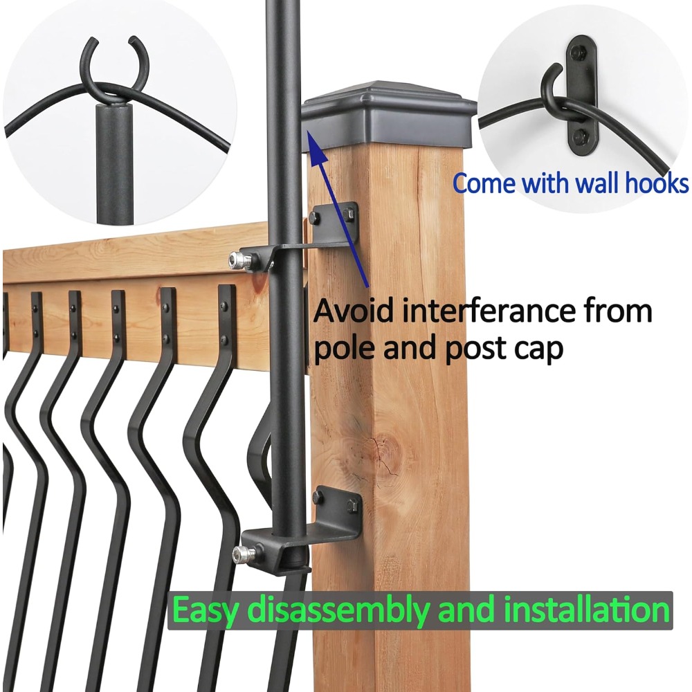 2-pack lichtslingerpalen - roe - Outdoor Lighting Wall recensie en prijs