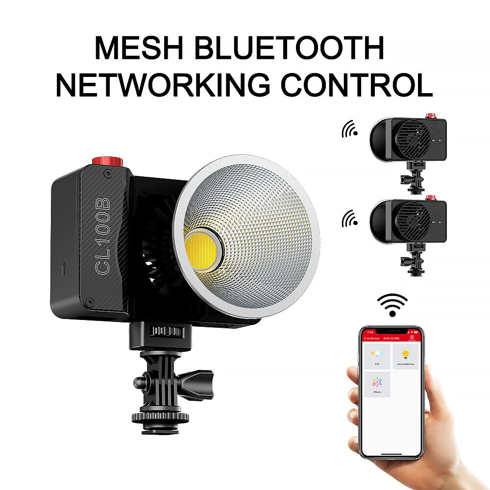 GVM CL100B Draagbare Bi-Color  - Outdoor Lighting Video Shooting recensie en prijs