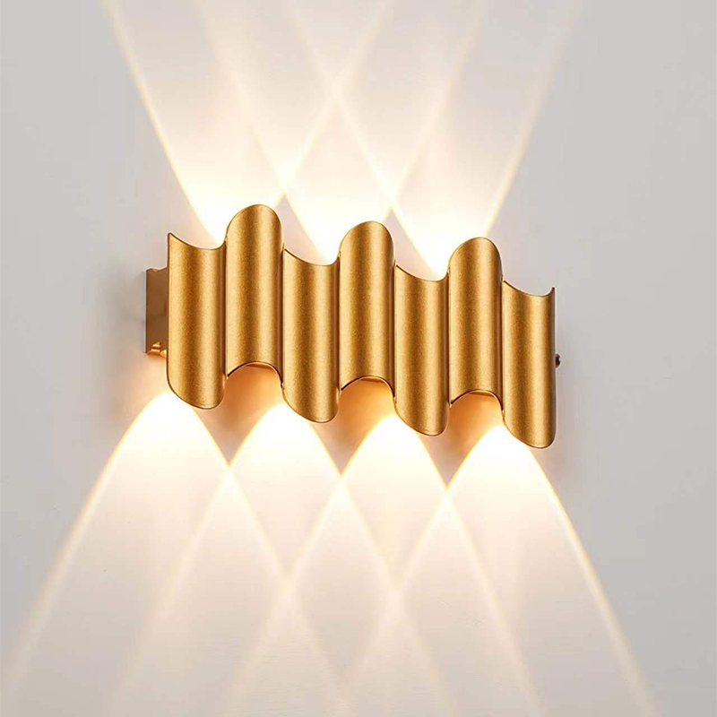 Aluminium Golden Body LED Wand - Outdoor Lighting Amazon recensie en prijs