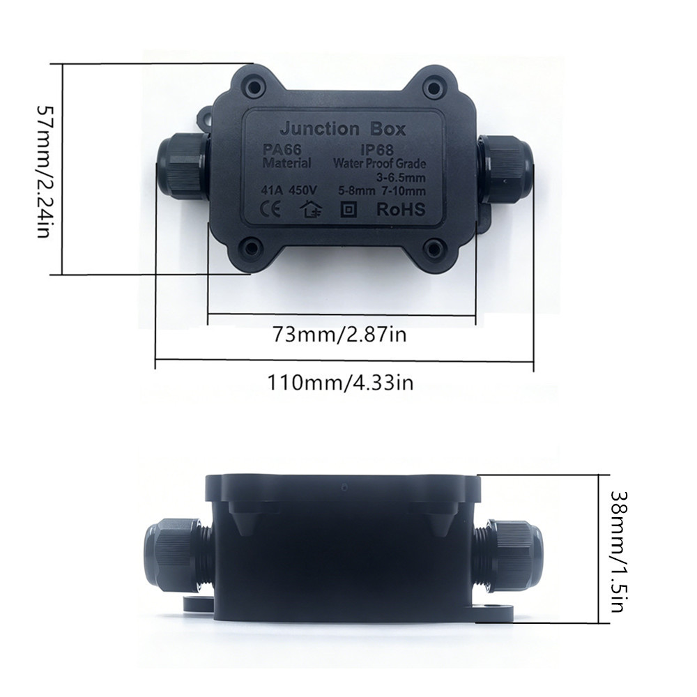 IP68 Waterdichte Junction Box  - Outdoor Lighting Junction recensie en prijs