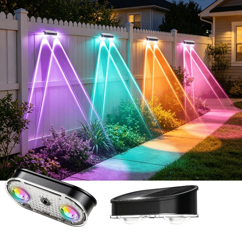 RGB Solar Tuinlamp IP44, 8 Kle - Outdoor Lighting Amazon recensie en prijs