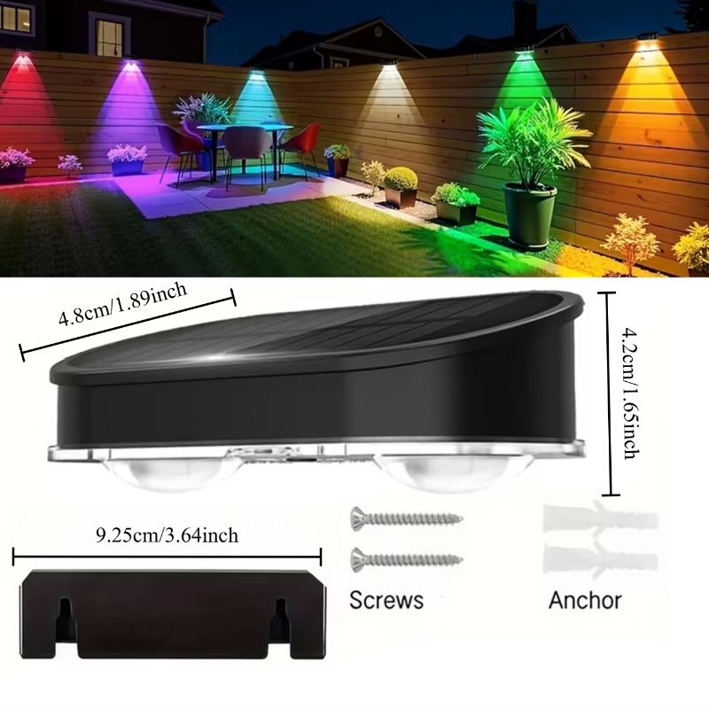 RGB Solar Tuinlamp IP44, 8 Kle - Outdoor Lighting Amazon recensie en prijs