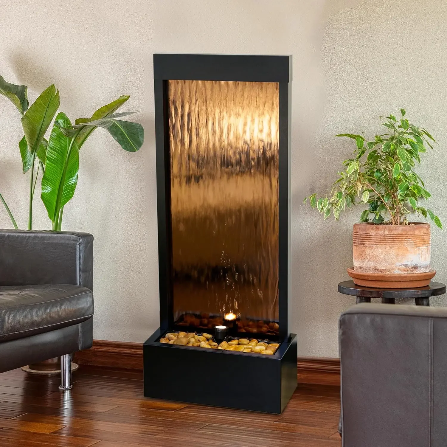 Spiegelwatervalfontein met ste - Outdoor Zen Lighting recensie en prijs