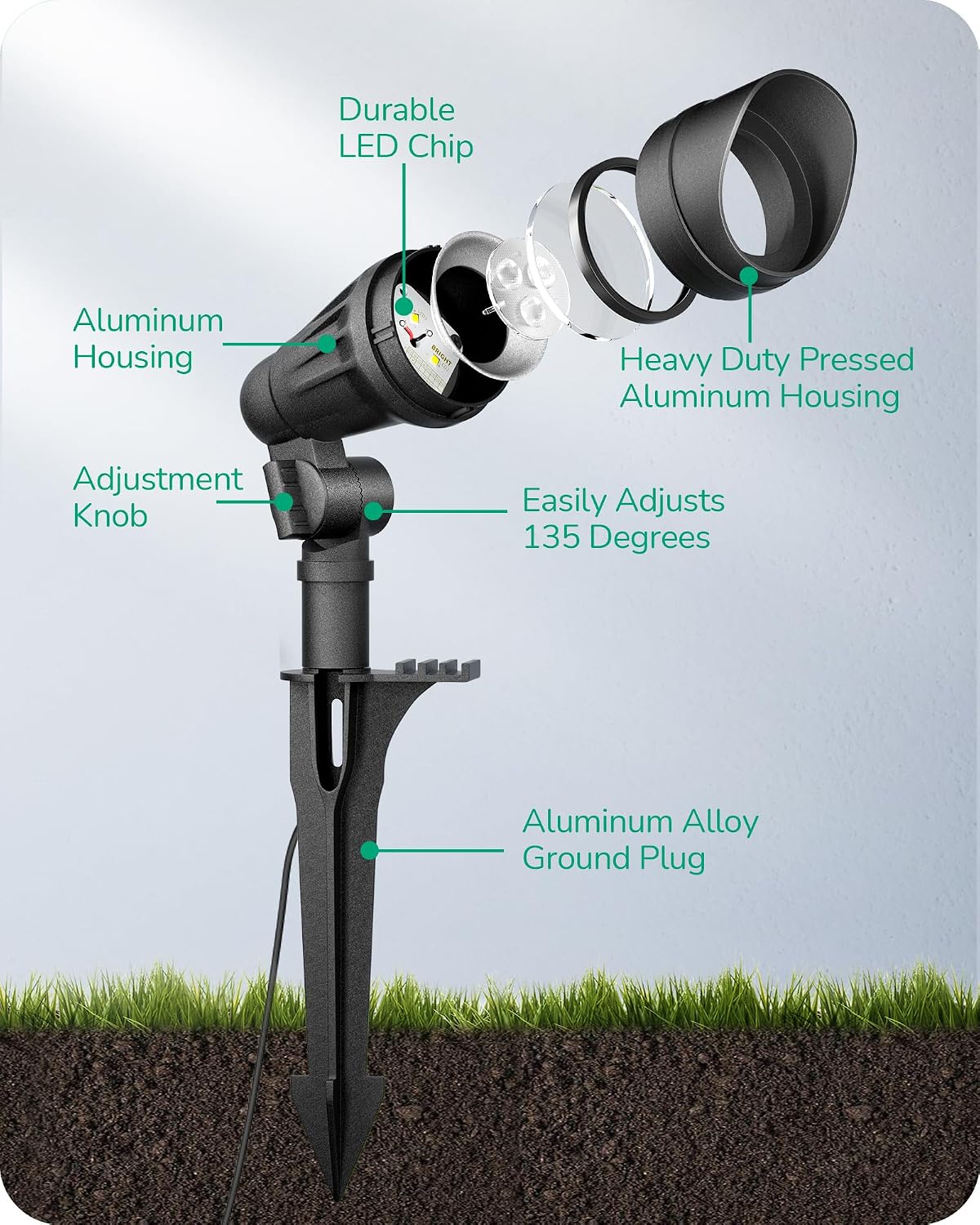 Laagspannings spotlight alumin - Outdoor Lighting Voltage recensie en prijs