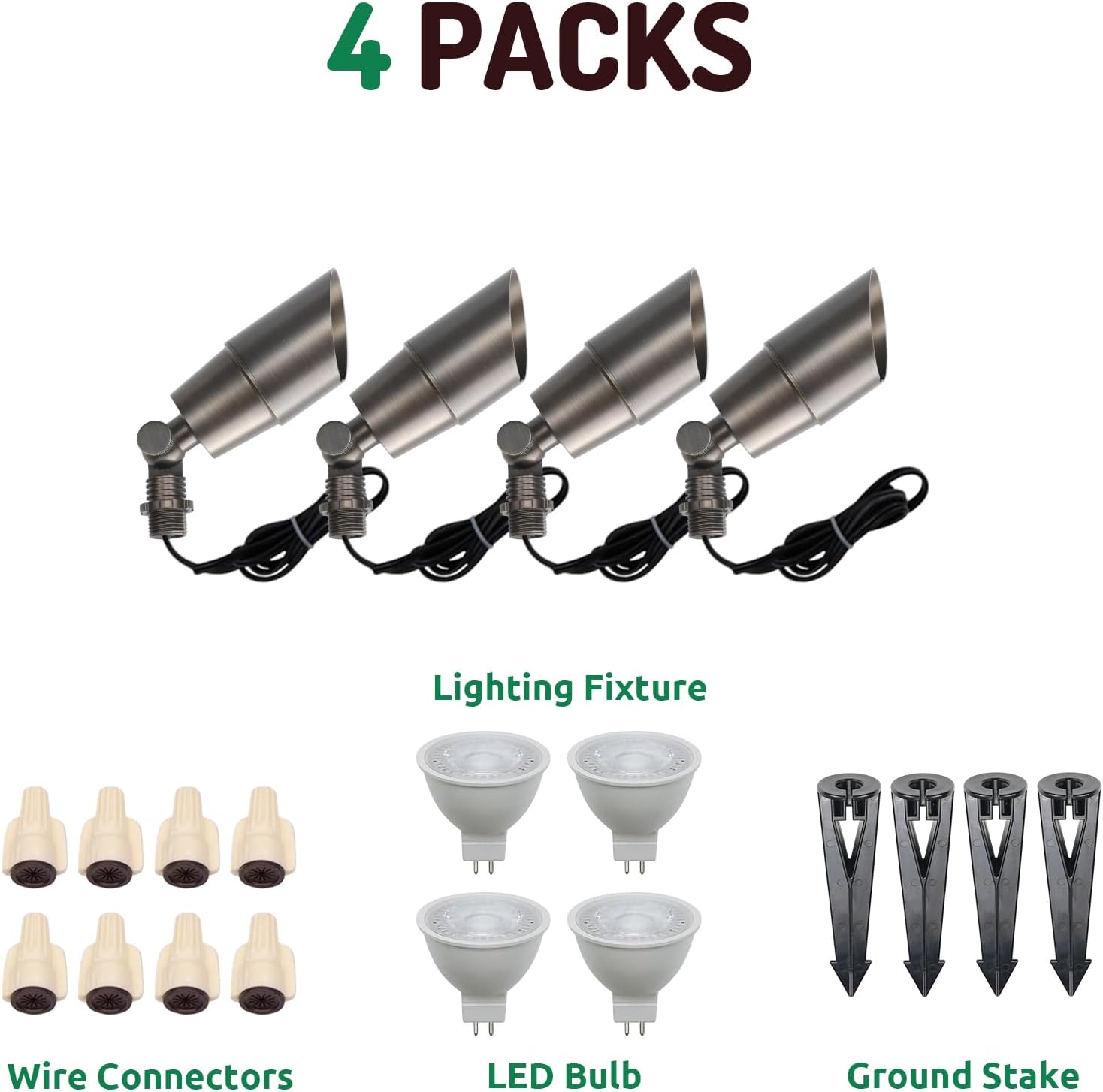 Massief messing LED-schijnwerp - Outdoor Lighting Voltage recensie en prijs