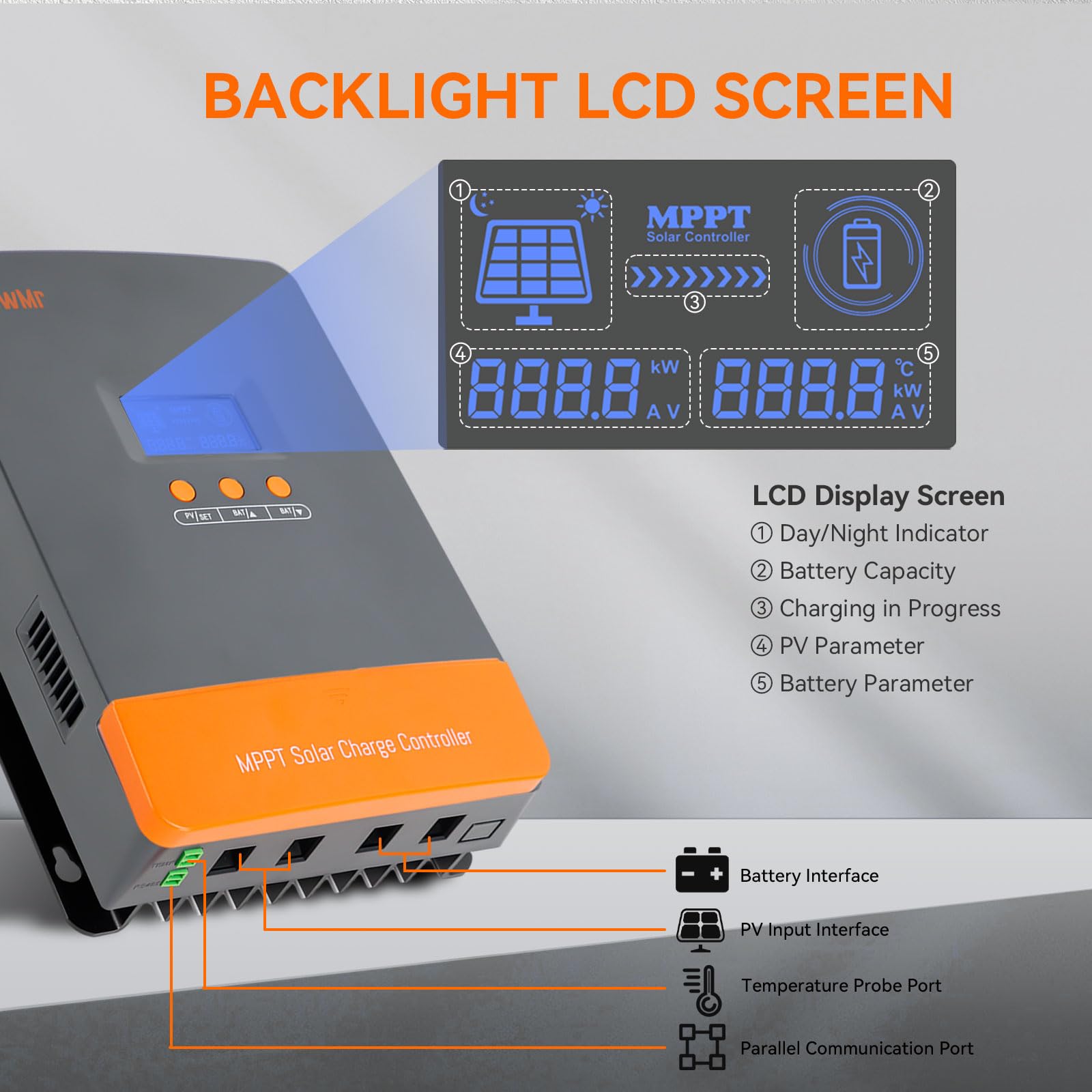 PowMr 100A MPPT Solar Charge C - Outdoor Lighting Warehouse recensie en prijs