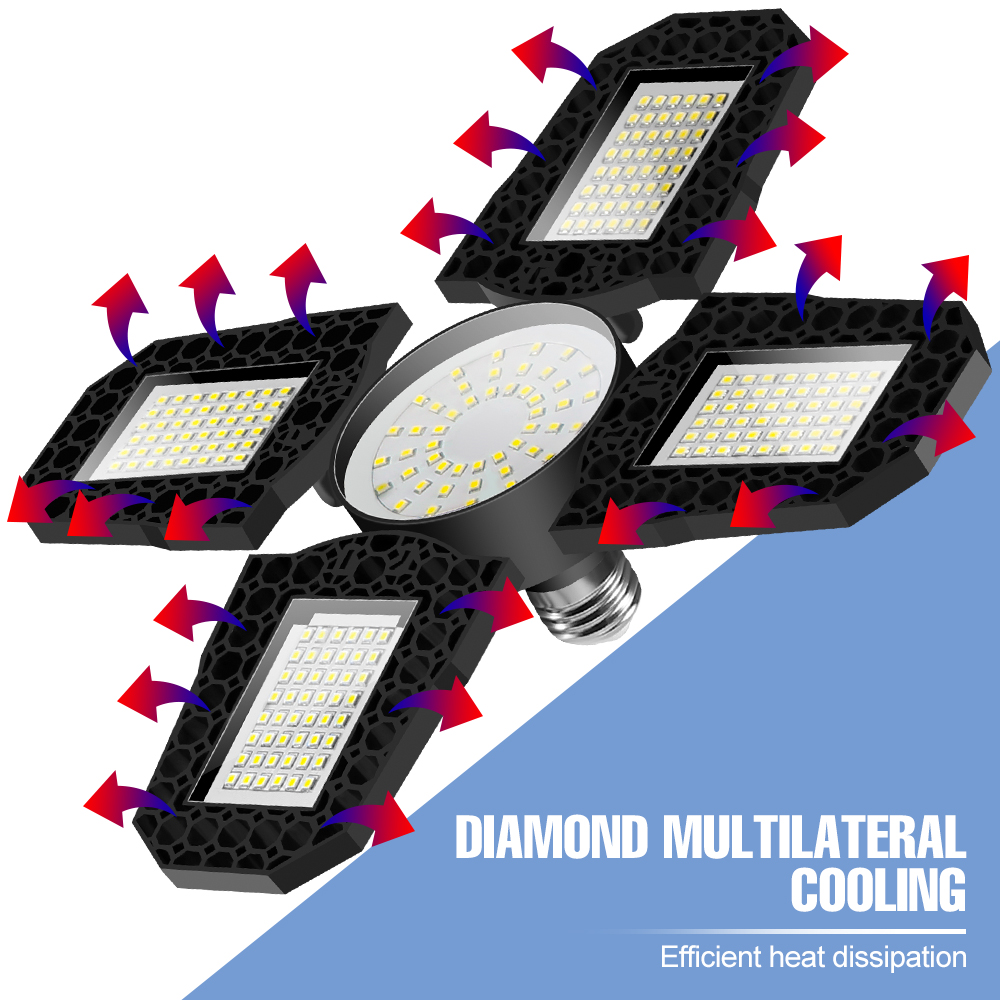 200W E27/E26 LED Garage Verlic - Outdoor Lighting Warehouse recensie en prijs