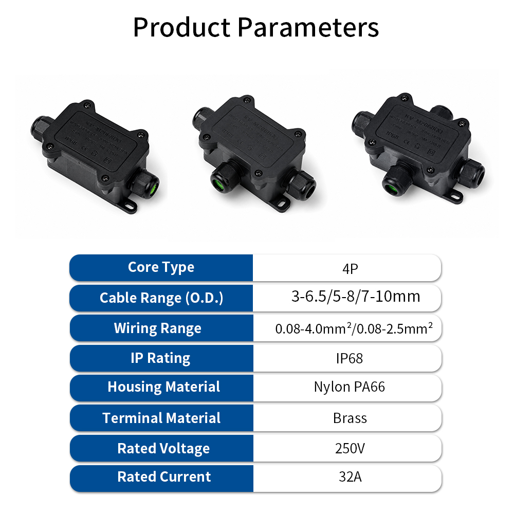 IP68 Waterdichte Junction Box  - Outdoor Lighting Junction recensie en prijs