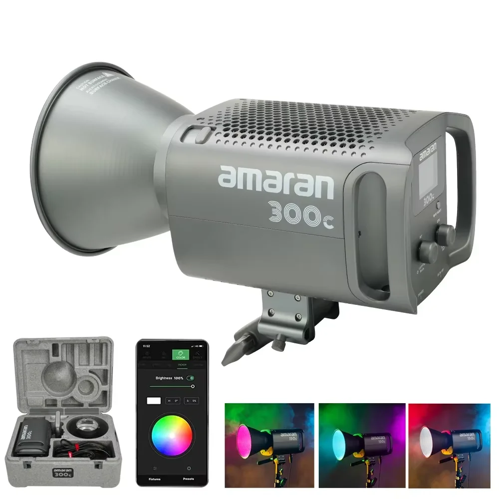 Aputure amaran 300C RGB-videol - Outdoor Lighting Video Shooting recensie en prijs