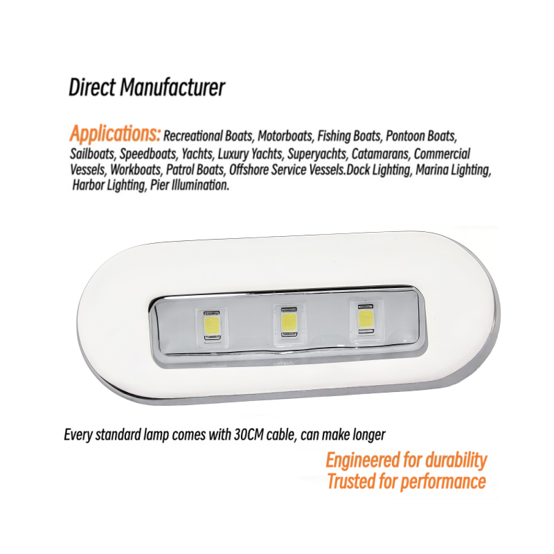 3W LED Courtesy Light 12V 24V  - Deck Step Light recensie en prijs