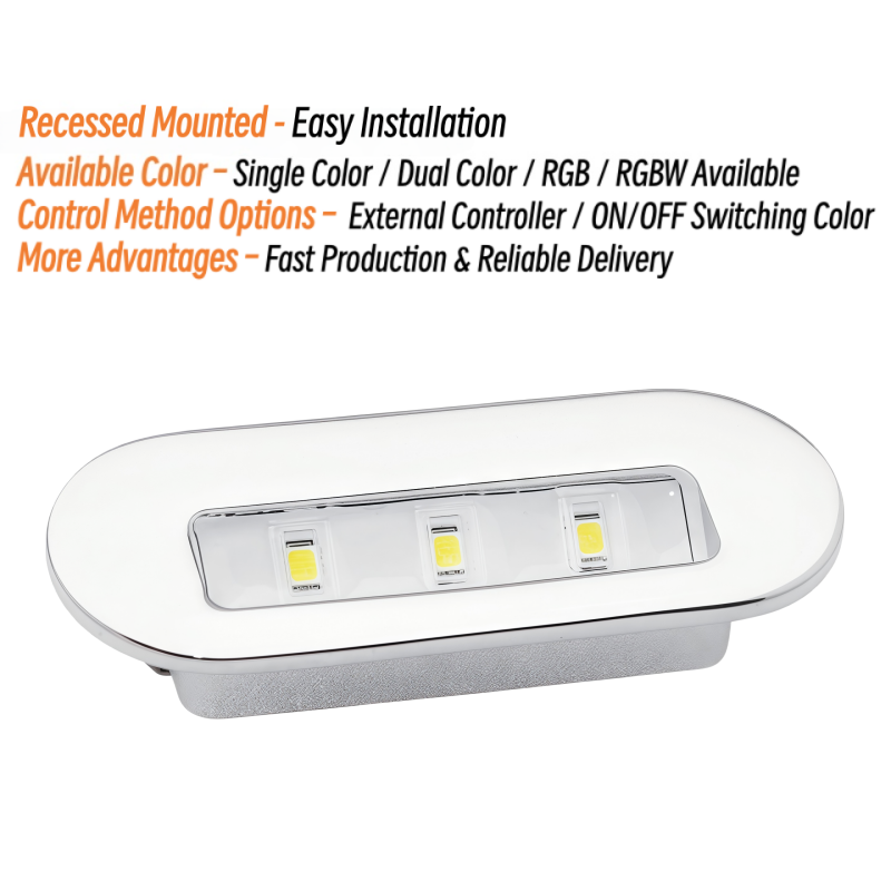 3W LED Courtesy Light 12V 24V  - Deck Step Light recensie en prijs