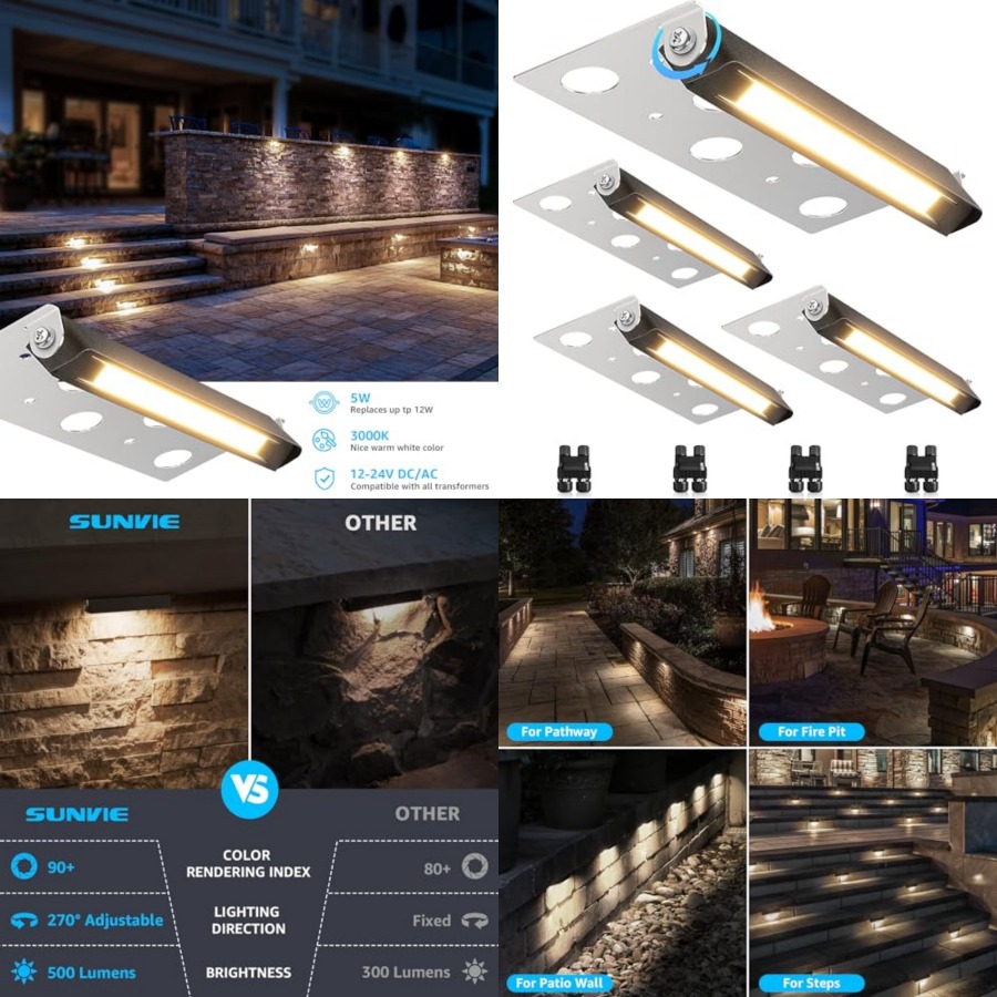 7 inch Hardscape verlichting 5 - Outdoor Lighting Voltage recensie en prijs