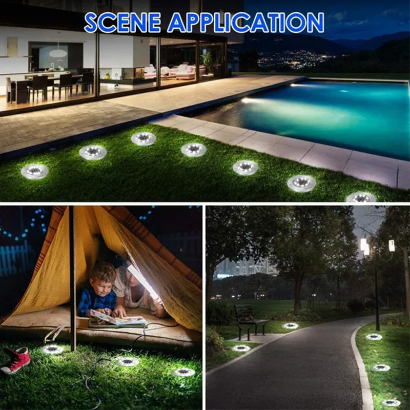 8/20 LED Solar Ground Lights W - Outdoor Lighting Under Deck recensie en prijs