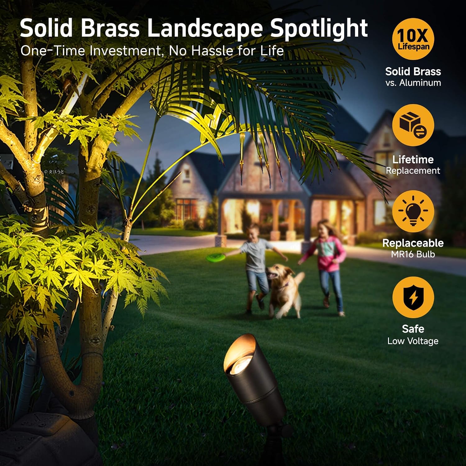 Buitenverlichting van messing, - Outdoor Lighting Voltage recensie en prijs